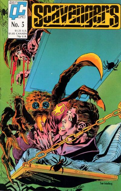 Cover for Scavengers (Fleetway/Quality, 1988 series) #5 [US]