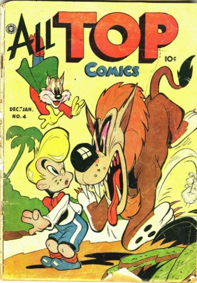 Cover for All Top Comics (Fox, 1946 series) #4