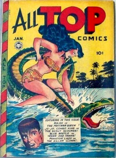 Cover for All Top Comics (Fox, 1946 series) #9