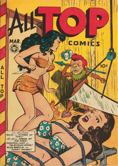 Cover for All Top Comics (Fox, 1946 series) #10