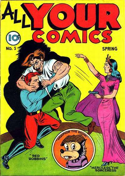 Cover for All Your Comics (Fox, 1946 series) #1