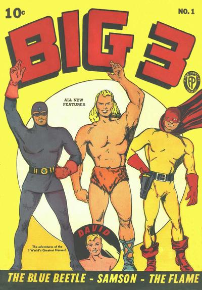 Cover for Big 3 (Fox, 1940 series) #1