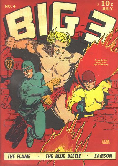 Cover for Big 3 (Fox, 1940 series) #4