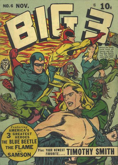Cover for Big 3 (Fox, 1940 series) #6