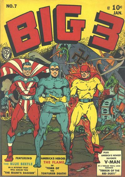 Cover for Big 3 (Fox, 1940 series) #7