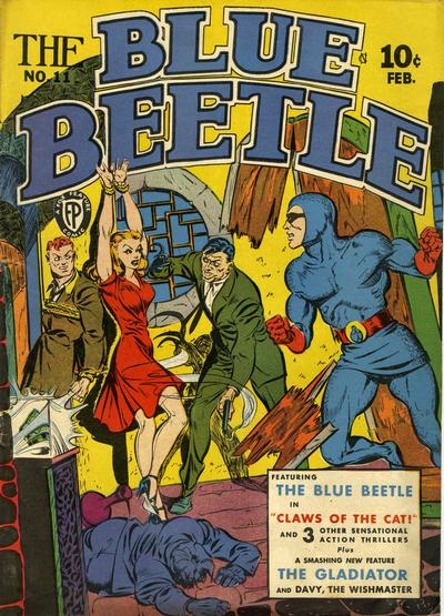 Cover for Blue Beetle (Fox, 1940 series) #11