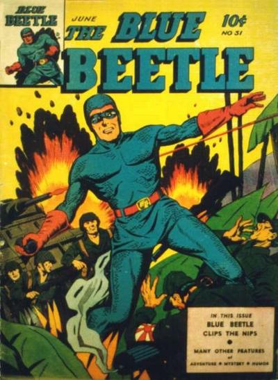 Cover for Blue Beetle (Fox, 1940 series) #31
