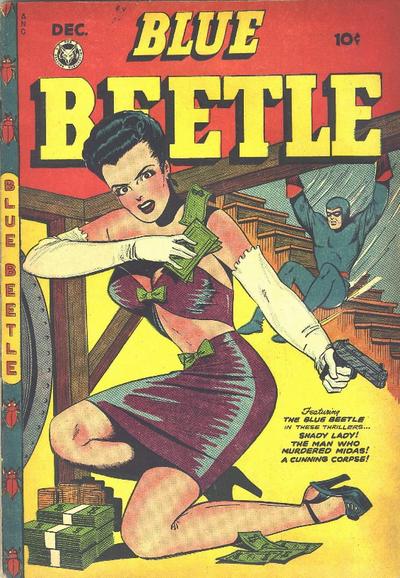 Cover for Blue Beetle (Fox, 1940 series) #51