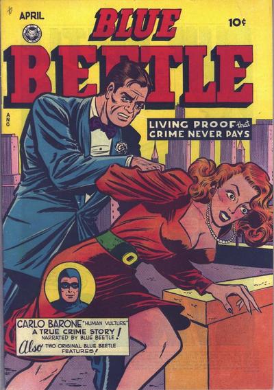 Cover for Blue Beetle (Fox, 1940 series) #55