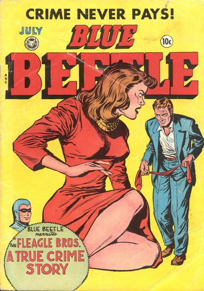 Cover for Blue Beetle (Fox, 1940 series) #57