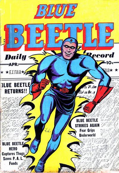 Cover for Blue Beetle (Fox, 1940 series) #58