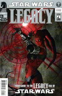 Cover Thumbnail for Star Wars: Legacy (Dark Horse, 2008 series) #0 1/2