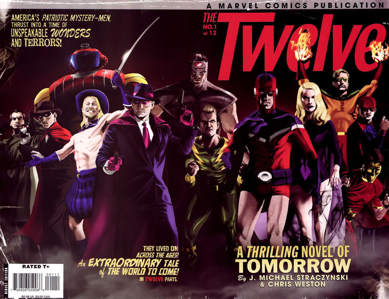 Cover for The Twelve (Marvel, 2008 series) #1