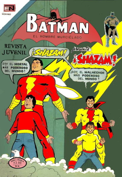 Cover for Batman (Editorial Novaro, 1954 series) #828 [Española]