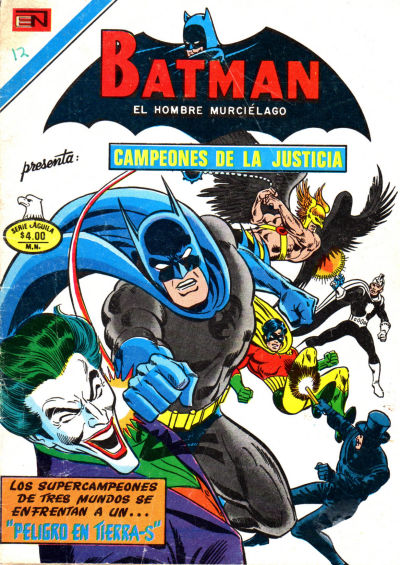 Cover for Batman (Editorial Novaro, 1954 series) #942