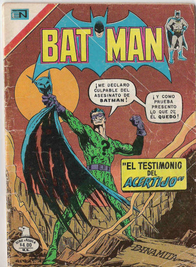 Cover for Batman (Editorial Novaro, 1954 series) #957