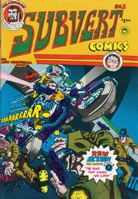 Cover Thumbnail for Subvert Comics (Saving Grace, 1976 series) #3