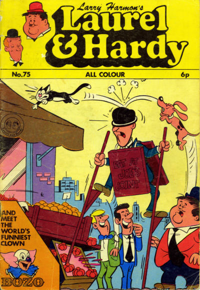 Cover for Larry Harmon's Laurel & Hardy (Thorpe & Porter, 1969 series) #75
