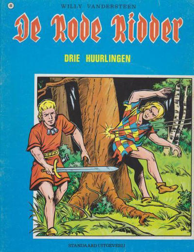 Cover for De Rode Ridder (Standaard Uitgeverij, 1959 series) #44 [zwartwit] - Drie huurlingen [Herdruk 1978]