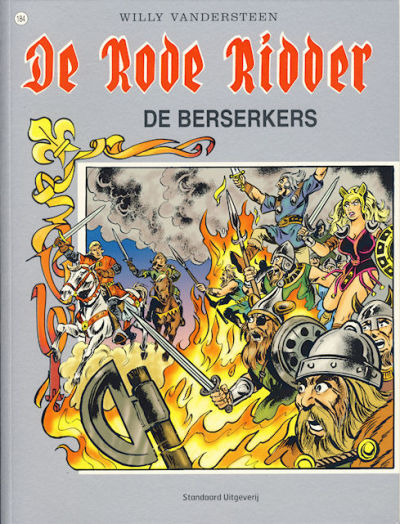Cover for De Rode Ridder (Standaard Uitgeverij, 1959 series) #184 - De Berserkers