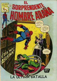 Cover Thumbnail for El Sorprendente Hombre Araña (Editora de Periódicos, S. C. L. "La Prensa", 1963 series) #145
