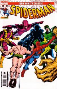Cover for John Romita Classic Spiderman (Panini España, 2005 series) #81