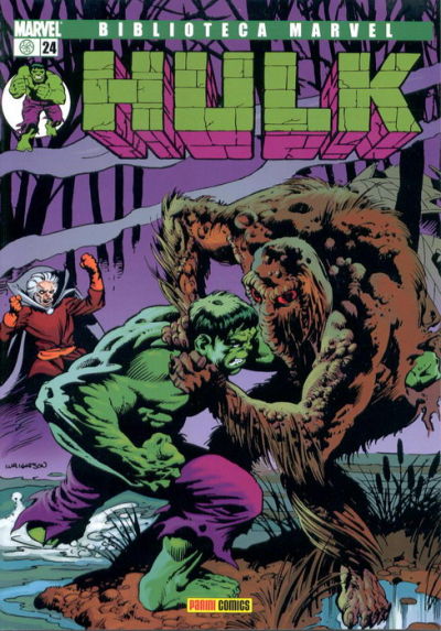 Cover for Biblioteca Marvel: Hulk (Panini España, 2005 series) #24