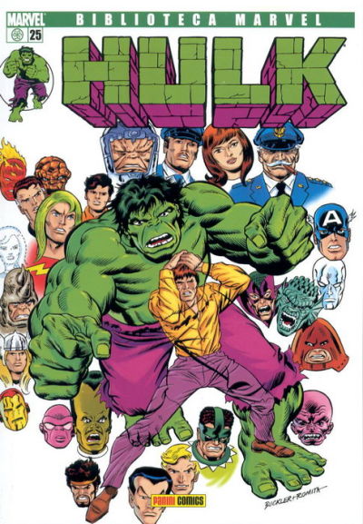 Cover for Biblioteca Marvel: Hulk (Panini España, 2005 series) #25