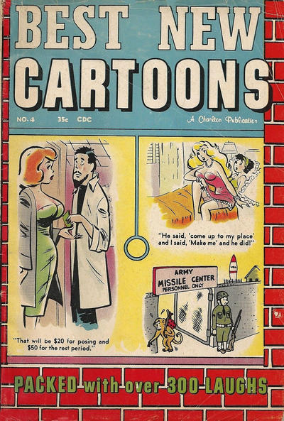 Cover for Best New Cartoons (Charlton, 1960 series) #4