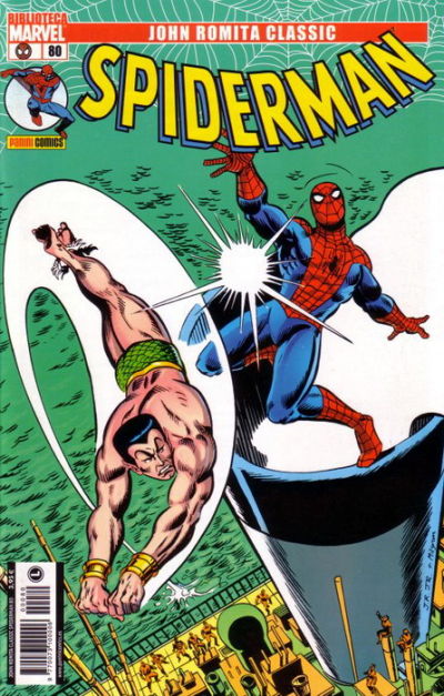 Cover for John Romita Classic Spiderman (Panini España, 2005 series) #80