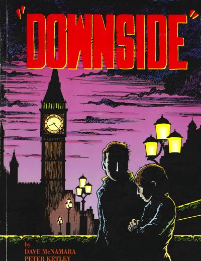 Cover for Downside (Eclipse, 1993 series) 