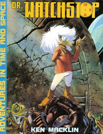 Cover for Dr. Watchstop: Adventures in Time and Space (Eclipse, 1989 series) 