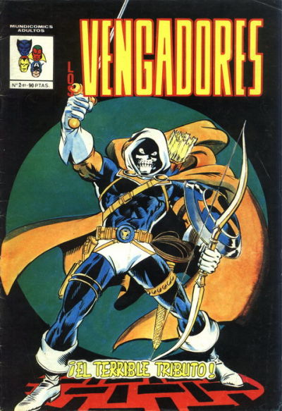 Cover for Los Vengadores (Ediciones Vértice, 1981 series) #2