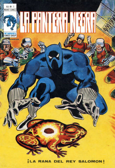 Cover for Pantera Negra (Ediciones Vértice, 1978 series) #1