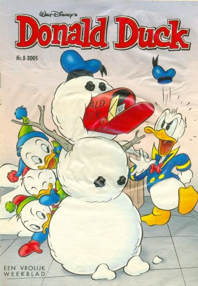 Cover for Donald Duck (Sanoma Uitgevers, 2002 series) #8/2005