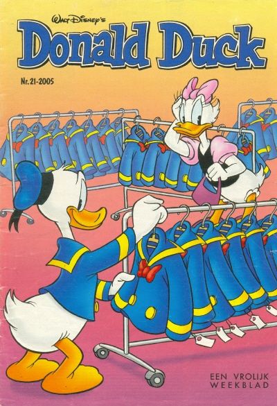 Cover for Donald Duck (Sanoma Uitgevers, 2002 series) #21/2005