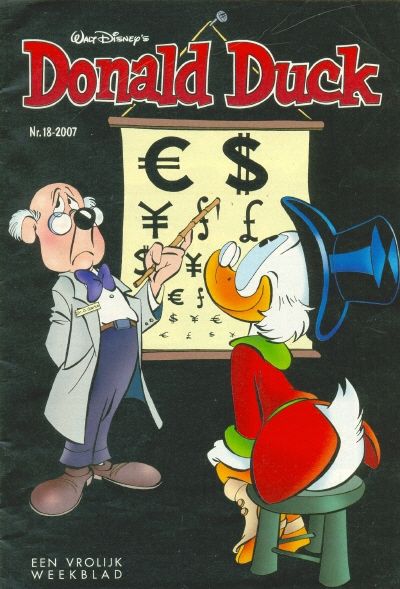 Cover for Donald Duck (Sanoma Uitgevers, 2002 series) #18/2007