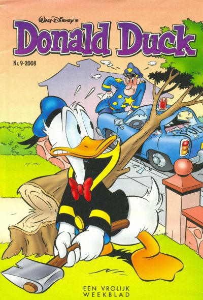 Cover for Donald Duck (Sanoma Uitgevers, 2002 series) #9/2008