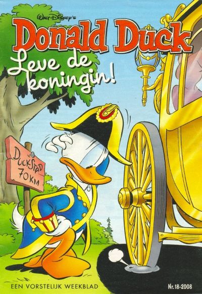 Cover for Donald Duck (Sanoma Uitgevers, 2002 series) #18/2008
