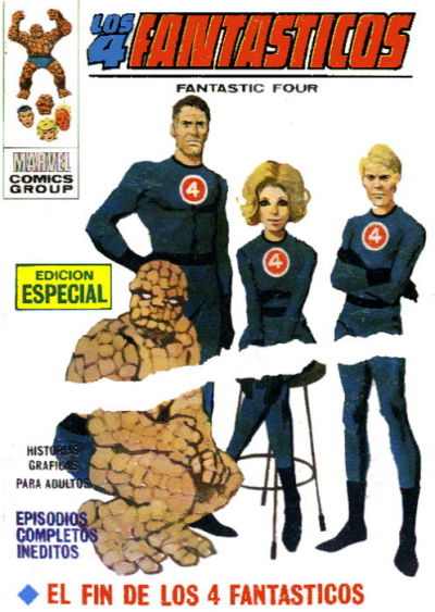Cover for Los 4 Fantásticos (Ediciones Vértice, 1969 series) #5