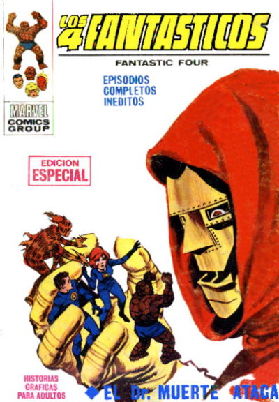Cover for Los 4 Fantásticos (Ediciones Vértice, 1969 series) #9