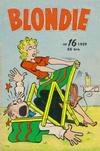 Cover for Blondie (Åhlén & Åkerlunds, 1956 series) #16/1959