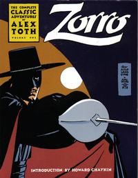 Cover Thumbnail for Zorro: The Complete Classic Adventures by Alex Toth (Eclipse, 1988 series) #1