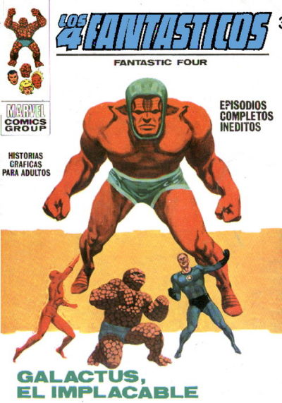 Cover for Los 4 Fantásticos (Ediciones Vértice, 1969 series) #38
