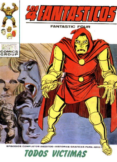 Cover for Los 4 Fantásticos (Ediciones Vértice, 1969 series) #43