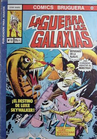 Cover for La Guerra De Las Galaxias (Editorial Bruguera, 1977 series) #11