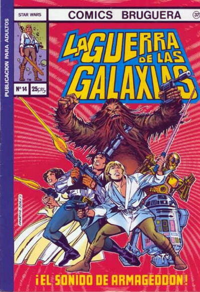 Cover for La Guerra De Las Galaxias (Editorial Bruguera, 1977 series) #14