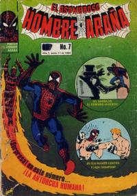 Cover Thumbnail for El Asombroso Hombre Araña (Novedades, 1980 series) #7