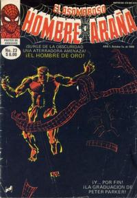 Cover for El Asombroso Hombre Araña (Novedades, 1980 series) #23
