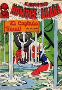Cover for El Asombroso Hombre Araña (Novedades, 1980 series) #27